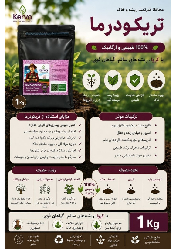 کودهای طبیعی و ارگانیک کروا (سبوسیب): N.P.K.S/محرک رشد/فروت ست/هیومیک اسید/تریکودرما/باسیلوس سوپتیلیس/کودکامل پلتsmart